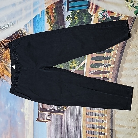 Eileen Fisher Black Pull-on High Waisted Pants Size Large - Picture 7 of 7